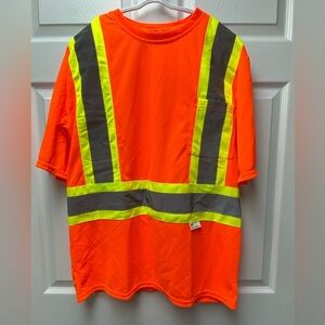 HOLMES Workwear High-Visibility Short Sleeve T-Shirt Small